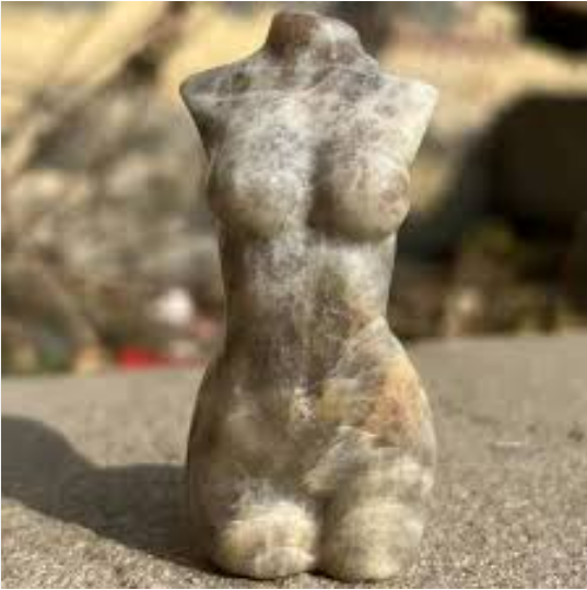 Crystal Goddess Carving