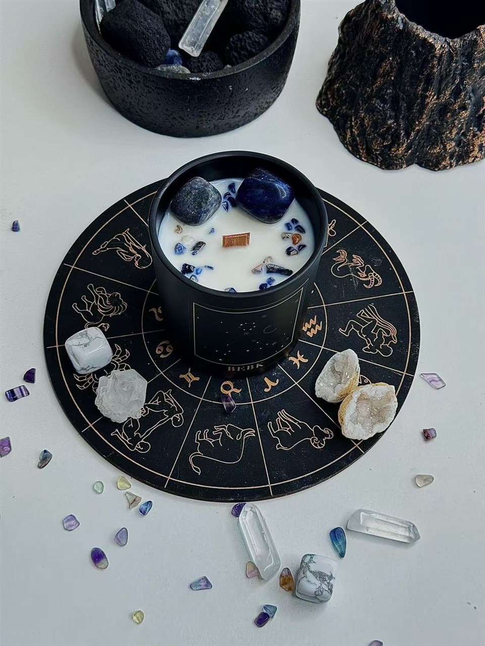 Хрустальные зодиакиские свечи